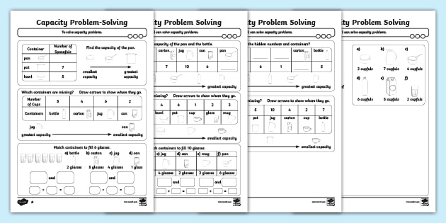 problem solving capacity year 3