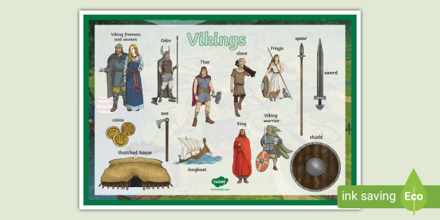 FREE! - Viking Language KS2 Mat - Viking Resources - Twinkl