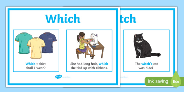 Which Witch Display Posters Teacher Made Twinkl