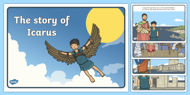 moral of the story of icarus