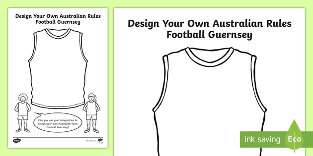 Australian Rules Football Guernsey