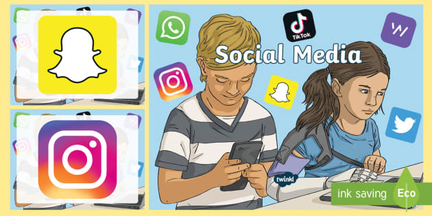 Social Media Logo PowerPoint - Twinkl