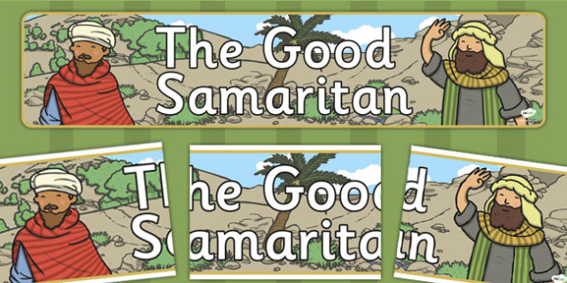 The Good Samaritan Display Banner Teacher Made
