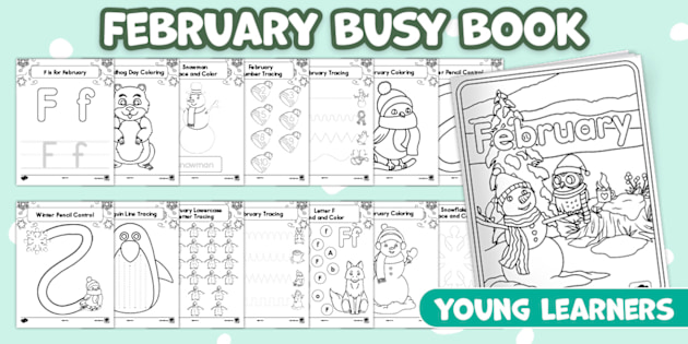 February Busy Book