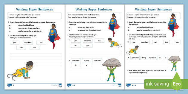 Read Trace And Write Sentences Worksheets K5 Learning Free Writing 