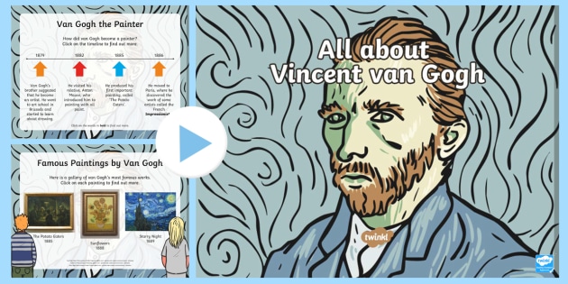 Vincent Van Gogh PowerPoint | Art for Children