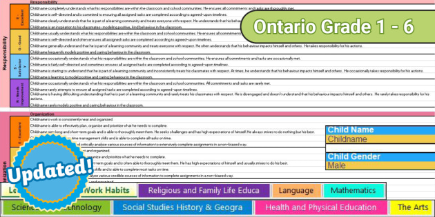 Games & Shows based on the Ontario Curriculum