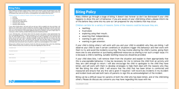 childminder-biting-policy-teacher-made