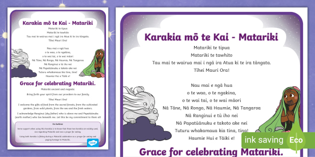 Matariki Karakia Kai (teacher Made)