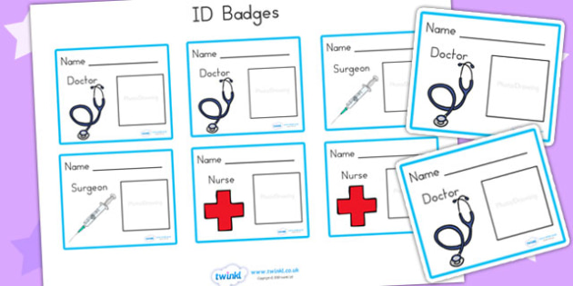 hospital-id-badges-teacher-made