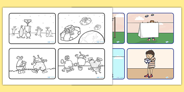 Story Sequencing Per A To Support Teaching On Aliens Love Underpants Aliens Story Sequencing Per A To Support Teaching On Aliens Love Underpants Aliens