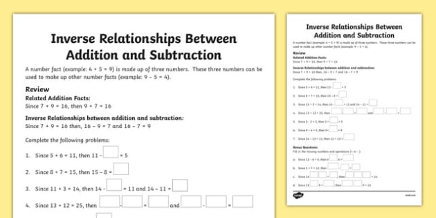 inverse-relationships-between-addition-and-subtraction-worksheet