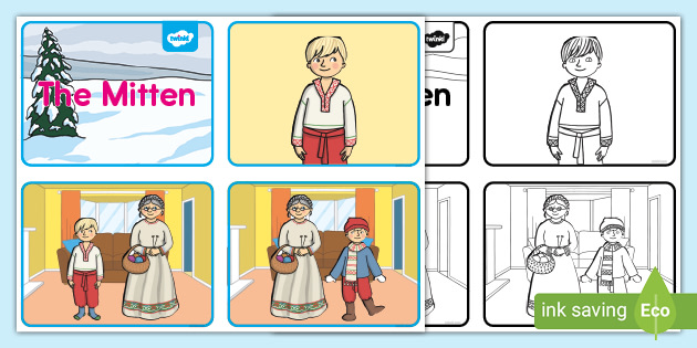 Sequencing Cards to Support Learning on The Mitten
