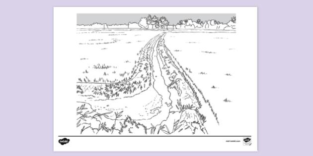 FREE! - Irrigation Ditch Colouring | Colouring Sheets