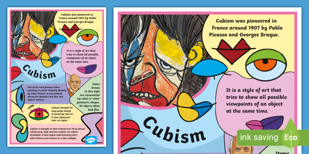 THE POSTER CLUB ポスター ABSTRACT Cubism Atelier Cph, Abstract Cubism - THE POSTER CLUB