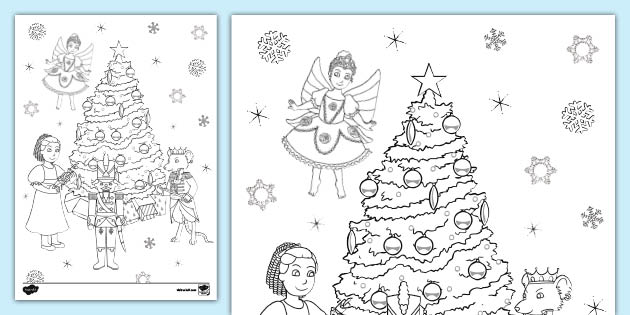46+ Coloring Page Of Nutcracker Background