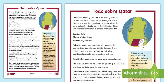 Qatar Cuantos Grados Hace Hoja De Información: Datos Curiosos