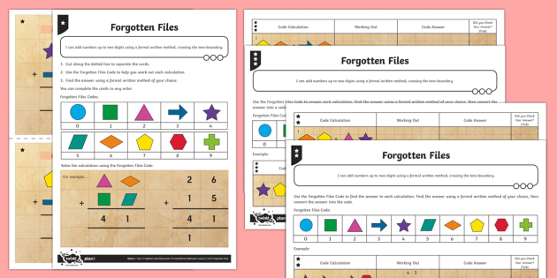 Adding Two Digit Numbers Resource Pack Teacher Made