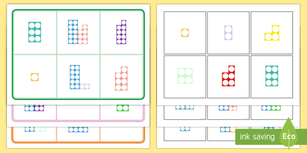 Number Shapes 1 to 20 Bingo - KS1 Maths Primary Resources
