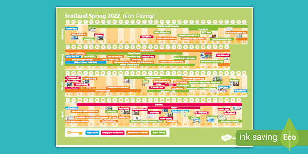 Neu Academic Calendar 2022 Scottish School Term 2022 Calendar (Term 3) - Cfe - Twinkl