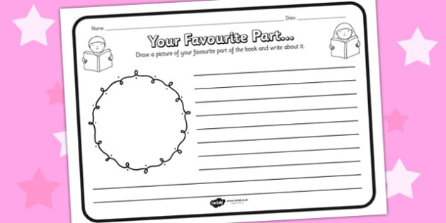 Your Favourite Part Comprehension Worksheet (teacher made)