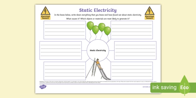 Static Electricity For Kids Worksheets Static Electricity Worksheet