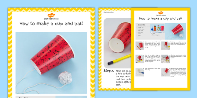 cup and ball craft