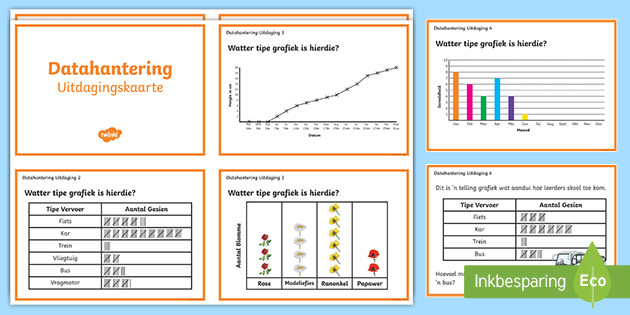 Datahantering Uitdagingskaarte Teacher Made