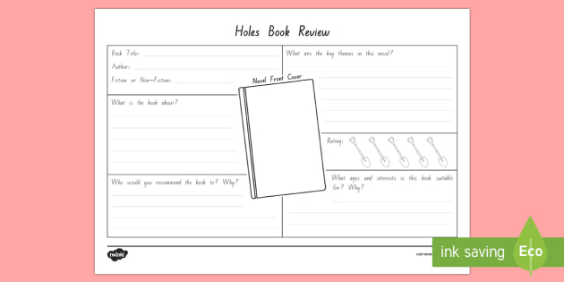holes book review ks2