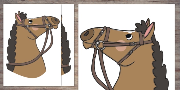 Printable Hobby Horses for Children | Twinkl Party Activity printable-hobby-horses-for-children-twinkl-party-activity