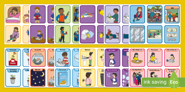 Multi-Step Sequencing Cards Pack