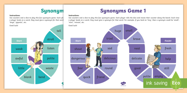 synonyms-board-game-teacher-made