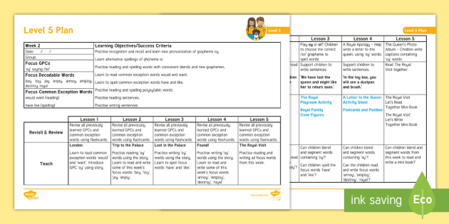 Oy Saying Oi Lesson Plan Level Phase 5 Week 2 Twinkl Phonics