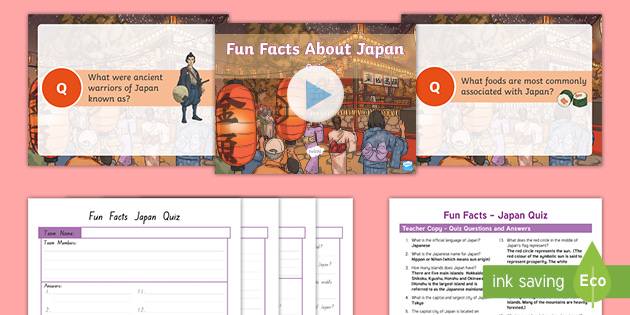 Fun Facts Japan Quiz
