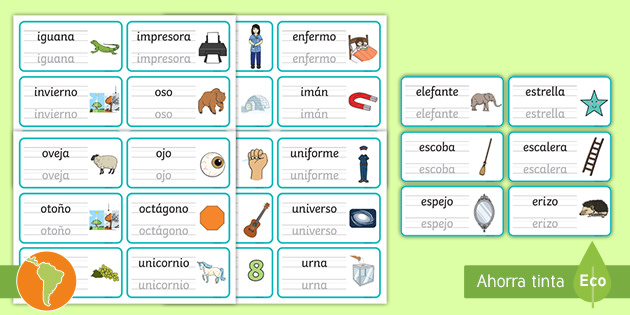 Flashcards de las vocales (teacher made)