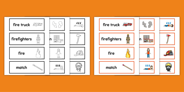 fire safety for kids printables