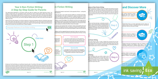 Year 6 Non-Fiction Writing: A Step-by-Step Guide for Parents