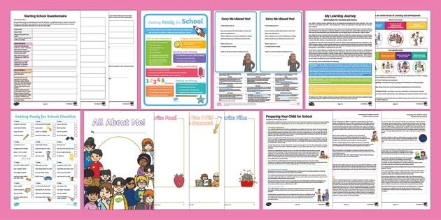 Reception Welcome Pack For Parents | Twinkl Teach Resources