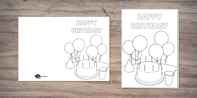 birthday card download template f 2 resources