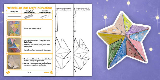 3d Star Shape Templates Hq Printable Documents