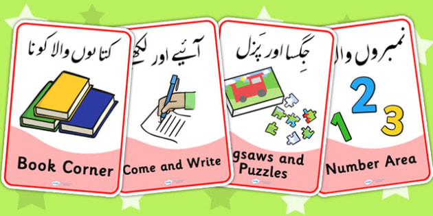 Urdu Grammar Charts