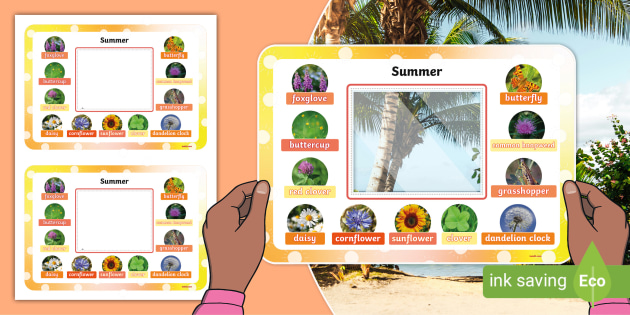 I Spy Nature Frame: Summer