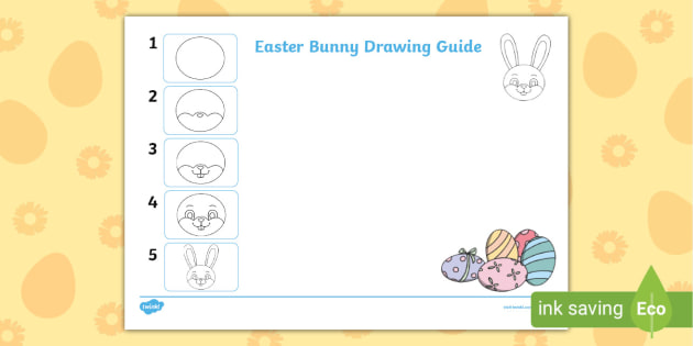 How to Draw a Bunny - Easy Drawing Tutorial For Kids