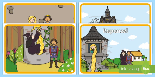 Rapunzel Story Visual Aids Teacher Made   T T 190 Rapunzel Story Visual Aids Ver 1 