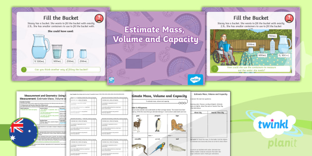 Year 4 Measurement: Estimate, Compare and Calculate Lesson 2