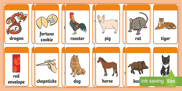 Chinese New Year Flashcards | Primary Teaching Resources