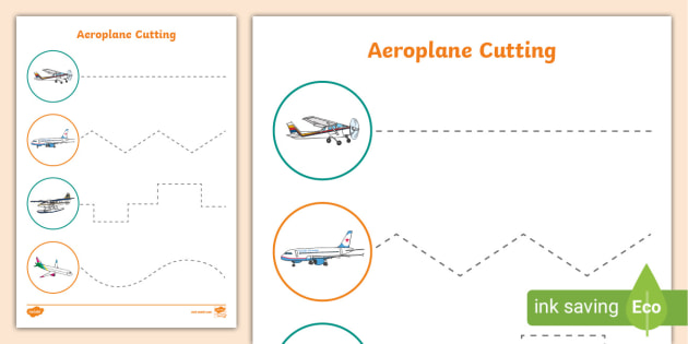 FREE! - Aeroplane Dot to Dot Activity - Resources - Twinkl