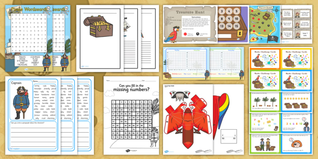 Talk Like a Pirate Day Activity Pack