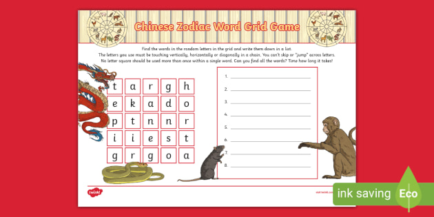What are the animals of the Chinese zodiac? Twinkl Homework Help