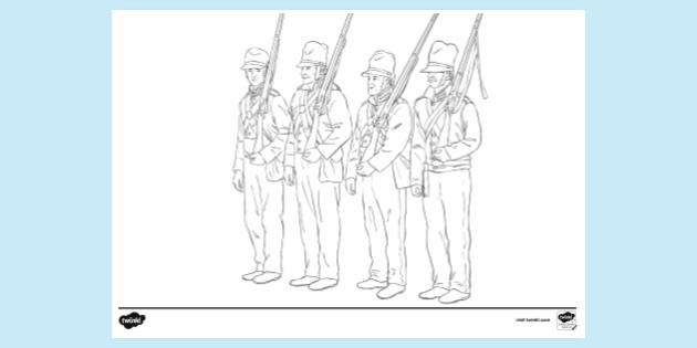 Free American Civil War Colouring Pages Colouring Pages